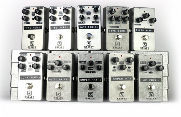 Keely Releases 10 New X Pedals