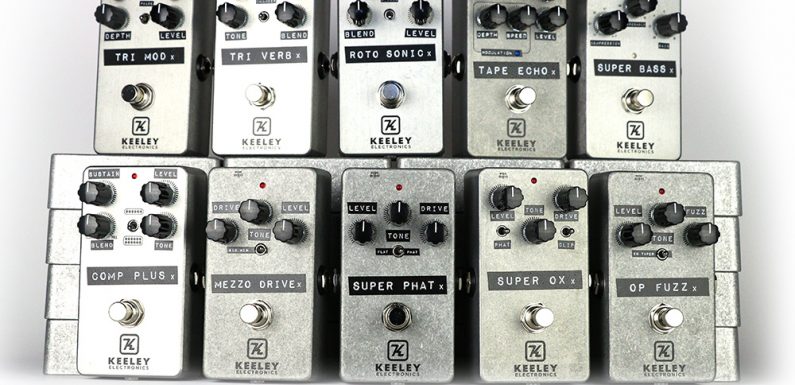 Keely Releases 10 New X Pedals